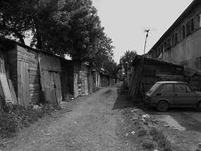 Drvene barake izgrađene posle rata